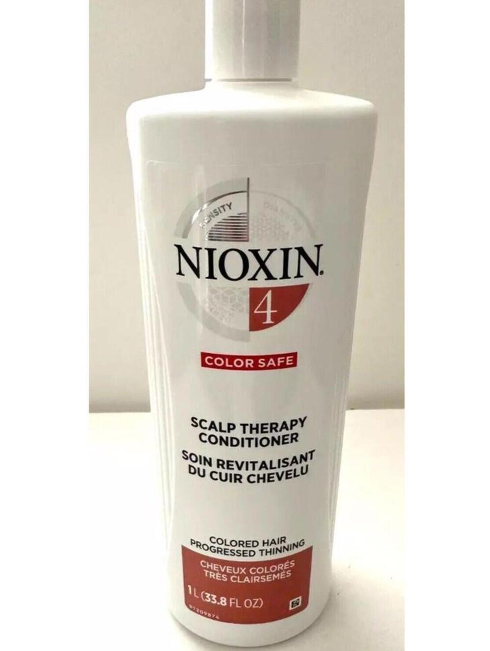 Nioxin 4-COLOR SAFE/Scalp Therapy Conditioner -33.8 OZ